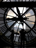 Musee d'Orsay's Clock Window  Paris  France