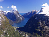 Mitre Peak  Milford Sound  Fiordland National Park  South Island  New Zealand