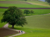 Bicycling in Basel Land  Jura Mountains  Switzerland