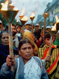 Protesters March in New Delhi's Red Light District