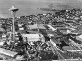 This is a Photo of Seattle During the World's Fair