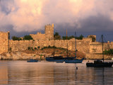 Exterior of Bodrum Castle of the Knights of St John  Bodrum  Turkey