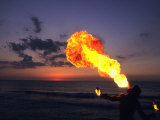 Fireeater at Sunset  Jamaica