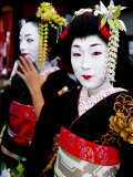Two Geisha Near Kiyomizu-Dera  Kyoto  Japan