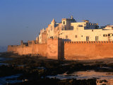 Old Waterfront City Behind Ramparts  Essaouira  Morocco