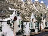 White-Washed Trulli Houses  Alberobello  Italy