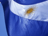 Argentine Flag  Plaza De Mayo  Buenos Aires  Argentina