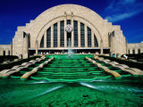 Fountain at Entrance to Museum Centre  Cincinnati  United States of America
