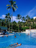 People in Pool  Melia Resort  Puerto Vallarta  Mexico