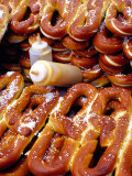 Pretzels for Sale on City Street  Baltimore  United States of America