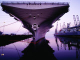 Bow of Uss Hornet at Dock  Alameda  USA