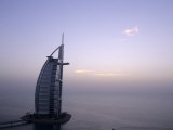 Exterior of Burj Al Arab Hotel  Dubai  United Arab Emirates