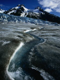 Walker Galcier in the World Heritage Site Declared Glacier Bay National Park and Preserve  USA