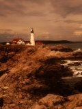 Museum and Portland Head Light House at Cape Elizabeth  Portland  Maine  Portland  USA