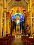 Interior of Cathedral  Mazatlan  Mexico
