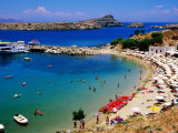 Lindos Beach  Lindos  Greece