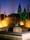 Fountain on Plaza Las Delicias  Ponce  Puerto Rico