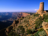 Watchtower at Desert View on Canyon's Southern Edge  Grand Canyon National Park  USA