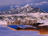 Bridger Mountain Range Near Bozeman  Bozeman  USA