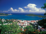 View from Paradise Point  Charlotte Amalie  St Thomas  Caribbean