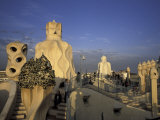 Antonio Gaudi's Casa Mila  Barcelona  Spain