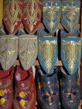 Traditionally Embroidered Babouches  Morocco