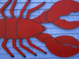 Lobster Sign  Fundy National Park  New Brunswick  Canada
