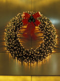 Christmas Decorations in Midtown Manhattan  New York  USA