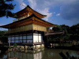 Golden Pavilion  Zen Temple  Kinkakuji  Kyoto  Japan