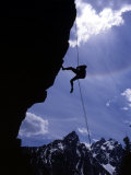 Climbing Baxter Pinnacle  Grand Teton National Park  Wyoming  USA