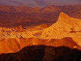 Sunrise at Zabriskie Point  Death Valley National Park  California  USA