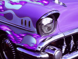 Classic Chevrolet with Flaming Hood