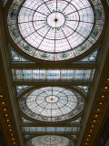 Skylights in Penn Station  Baltimore  Maryland  USA