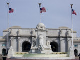 Chistopher Columbus Fountain  Union Station  Washington DC  USA