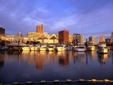 Waterfront of the Willamette River  Portland  Oregon  USA