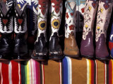 Cowboy Boots Detail  Santa Fe  New Mexico  USA