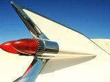 Close-up of Fin and Taillight on Classic Car