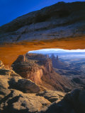 Mesa Arch at Sunrise  Island in the Sky  Canyonlands National Park  Utah  USA