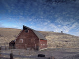 Red Barn  Wallowa County  Oregon  USA