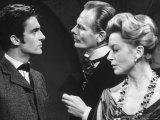 Deborah Kerr and Jeremy Brett in a Trilogy of Short Plays Being Filmed in London Studio