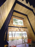 Wood Paneled Ceiling of John and Janet Smith's Summer Home Near Pend Oreille River