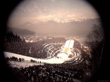 Athletes Take the Olympic Oath During Opening Ceremonies for the 1964 Winter Olympics
