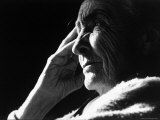 Pensive Portrait of Artist Georgia O'Keeffe