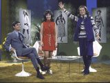 Today Show Anchor Barbara Walters Interviewing James Brady  Midi or Mini Length Hemlines