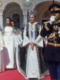Empress Farah Leaving Golestan Palace After Coronation of Her Husband Shah Mohammed Reza Pahlevi