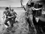 US Army Captain Gerald Kilburn leading Vietnamese Copter Borne Troops