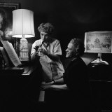 Judy Holliday in Her Apartment on Waverly Place in New York City