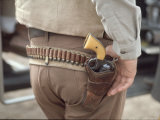 Gun and Holster Belonging to Actor John Wayne During Filming of Western Movie "The Undefeated"