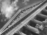 Sculptured Frieze of the US Supreme Court Building Emblazoned with Equal Justice under Law