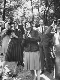 Author/Biologist Rachel Carson with Members of Audubon Society Bird Watch in Glover Archbold Park